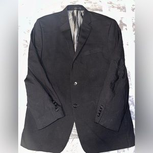 Calvin Klein Black Suit Jacket Blazer Mens Size 42R